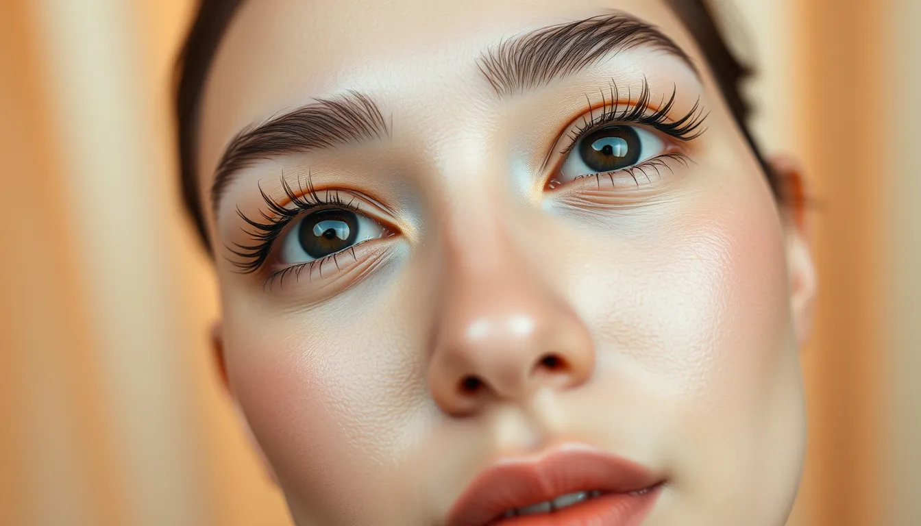 Affordable lash extensions Singapore — natural-looking individual lash extensions on a woman at Serenity Beaute, Tanjong Pagar