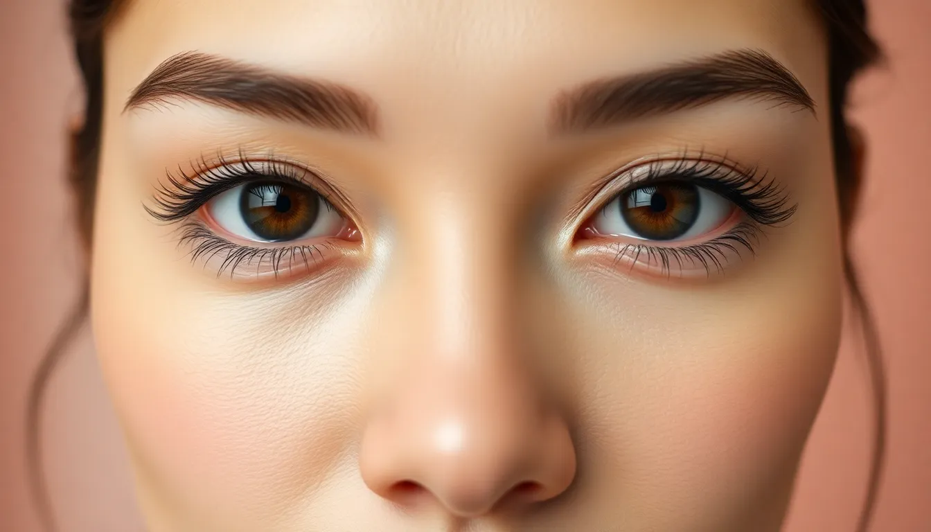 Natural eyelash extensions on a Singapore woman — hand-crafted lash-by-lash at Serenity Beaute, Tanjong Pagar