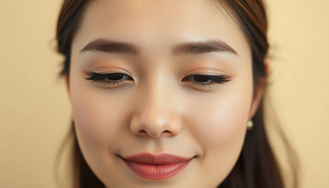 Natural eyelash extensions applied lash-by-lash at a precision lash studio in Singapore