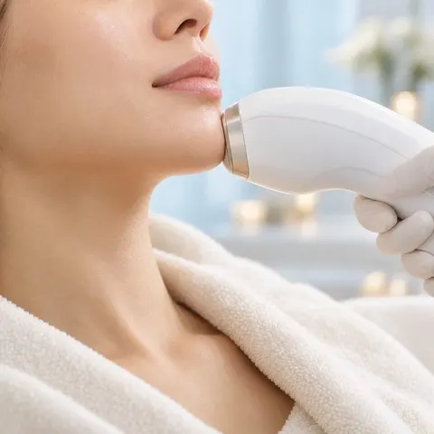 Cryo hair removal chin at Serenity Beaute Singapore