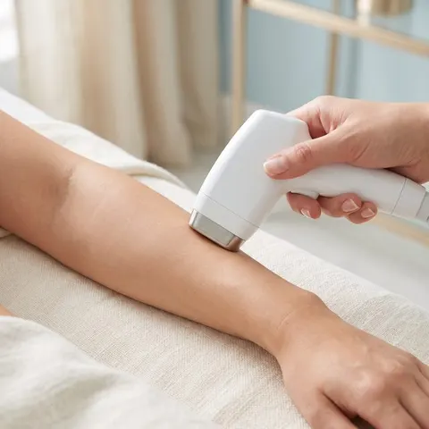 Cryo hair removal half arms at Serenity Beaute Singapore