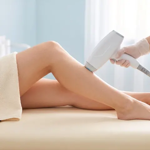 Cryo hair removal half legs at Serenity Beaute Singapore