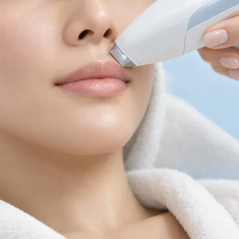 Cryo hair removal upper lips at Serenity Beaute Singapore