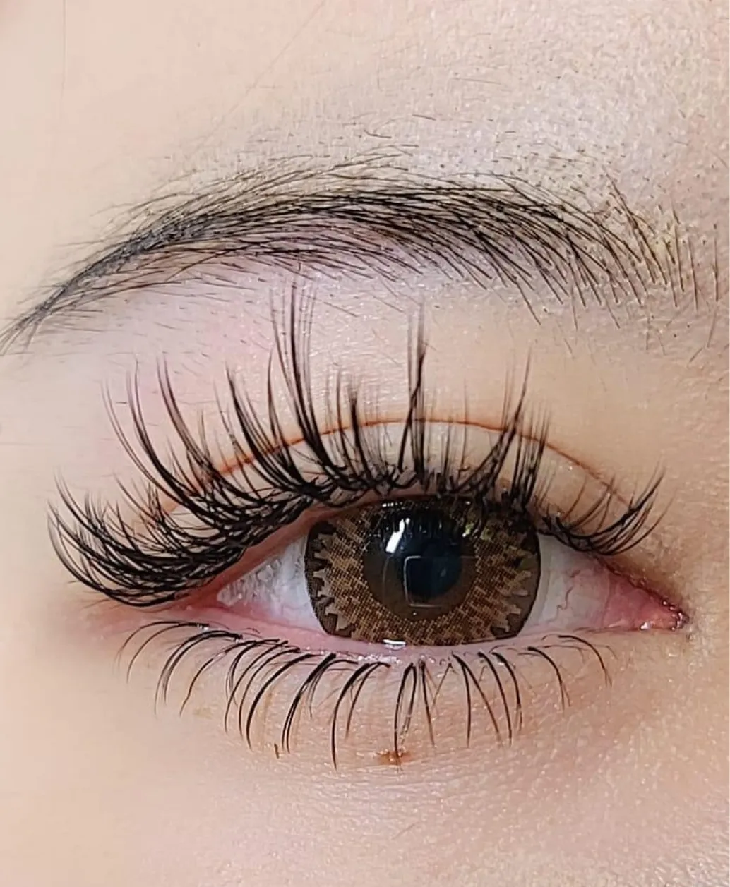 Eyelash extension Singapore — hand-applied natural lash-by-lash work at Serenity Beaute Tanjong Pagar